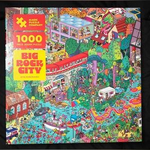 Big Rock City Jigsaw Puzzle - 1000 Pieces / Magic Puzzle Company